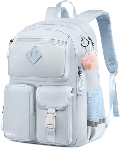 Miniatura 8 de Mochila escolar para niñas adolescentes, lindas mochilas universitarias para niños y estudiantes Bookbag Fit - Bolsa para laptop de 15.6 pulgadas