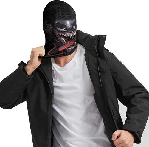 Miniatura 4 de Obacle Máscara de calavera para Halloween, máscara de cara completa, pasamontañas para invierno y clima frío
