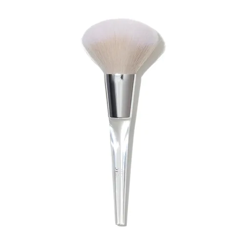 e.l.f. Brocha para polvo de precisión, brocha de maquillaje de forma grande para polvo prensado y suelto, bronceador, resaltador y rubor, vegano y