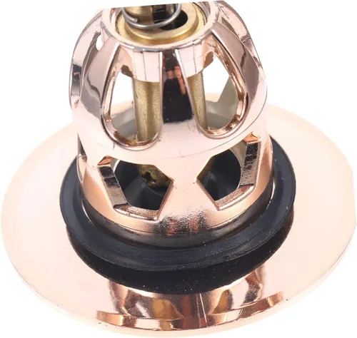 Miniatura 9 de Uonlytech Tapón universal para lavabo de drenaje de presión de drenaje de oro rosa para baño, lavabo