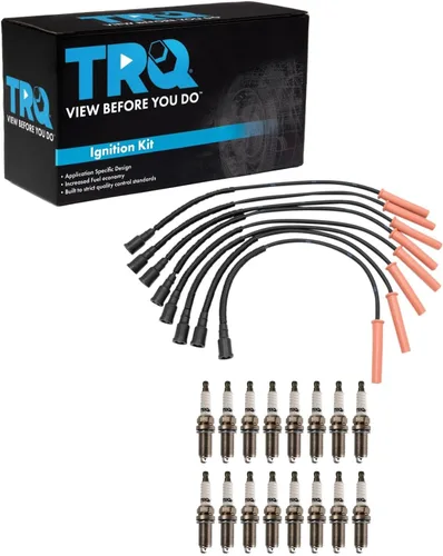 Miniatura 53 de Kit de bujías de chispa TRQ 5 piezas de bujías de iridio Compatible con Acura Integra 1992-2001 1999-2000 Honda Civic 1994-1995 Civic del Sol