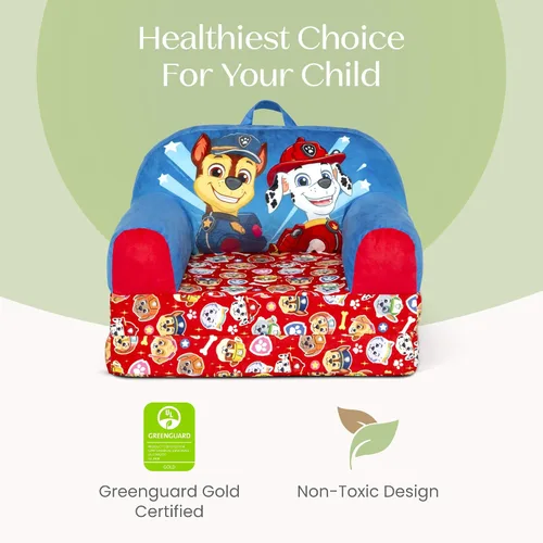 Miniatura 6 de Delta Children - Silla abatible PAW Patrol Cozee Buddy para niños - Certificado Greenguard Gold, azul