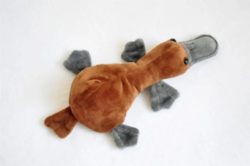 Miniatura 6 de TAMMYFLYFLY Almohada de felpa suave de ornitorrinco realista de 8.6 pulgadas, Kawaii para niñas y niños, juguetes de animales de peluche con pico