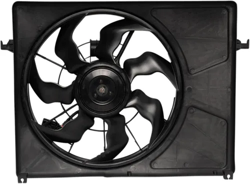 Miniatura 44 de TRQ Conjunto de ventilador de refrigeración dual del radiador compatible con Toyota Highlander 2008-2013 TO3115155