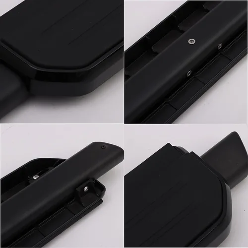 Miniatura 2 de Estribos negros para Land Rover Defender 110 130 2020-2024 2025 2026 - Estribos laterales para barra nerf protectora Pedales 4 puertas