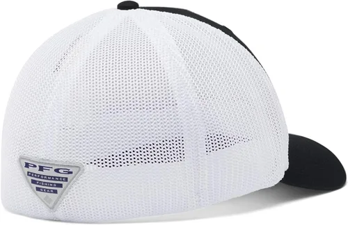 Miniatura 636 de Columbia - Gorra de malla con bandera con árboles unisex para adultos, corona alta