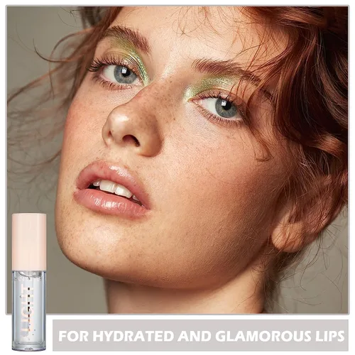 Miniatura 6 de Juego de 6 brillos de labios hidratantes suaves, hidratantes, neutros, nude, nutritivo, brillante, para mujeres y niñas