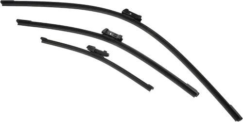 X AUTOHAUX Juego de 3 limpiaparabrisas delantero y trasero para VW Golf MK7 2012 2013 2014 2015 2016 2017 2018