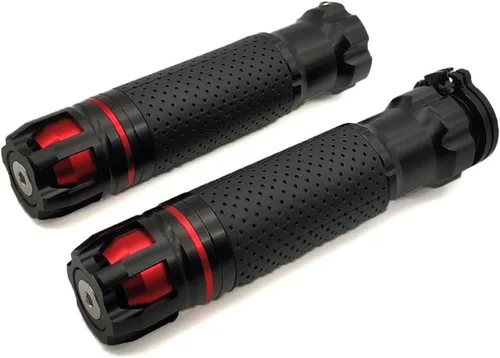 Manillar de motocicleta CNC de aluminio de 7/8 pulgadas, mango de motocicleta para manubrio de motocicleta Versys 650 Z900 Z1000 (color negro)
