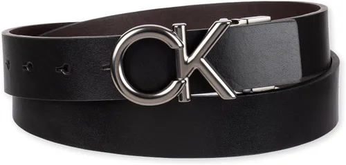 Miniatura 2 de Calvin Klein mens Ck Plaque Logo Reversible Dress BeltBelt