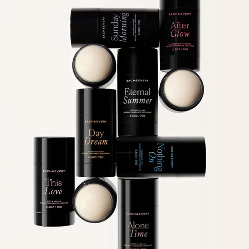 Miniatura 8 de Each & Every - Desodorante natural de 2.5 onzas para hombres y mujeres, no tóxico, sin aluminio, sin bicarbonato, sin parabenos, vegano, sin
