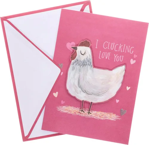 Miniatura 9 de Graphique Cherry Much - Tarjeta de San Valentín hecha a mano, romántica, de amor y lindo saludo, aniversario, esposa, novia, marido, novio, ella