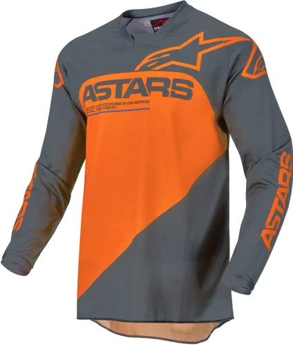 Miniatura 2 de Alpinestars Jersey Racer Supermatic Antracita/Naranja Sm (3761522-1440-S)