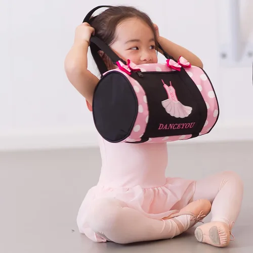 Miniatura 6 de DANCEYOU - Bolsa de danza ajustable con cremallera para ballet