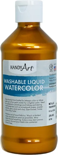 Miniatura 19 de Handy Art Acuarela líquida lavable de 8 onzas, azul
