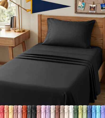 Miniatura 87 de Utopia Bedding - Juego de sábanas de microfibra cepillada, resistente al encogimiento y a la decoloración, de fácil cuidado, 3 piezas, tamaño Beige