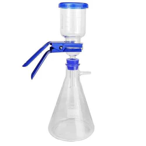 Miniatura 10 de Mecanismo de Laboratorio para Filtración al Vacío y Destilación, Kit de Filtro de Ensamblaje de Filtración al Vacío de Vidrio Borosilicato con Termo