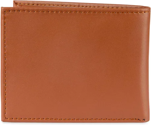 Miniatura 80 de Tommy Hilfiger Cartera de piel auténtica para hombre con ventana de identificación y múltiples ranuras para tarjetas