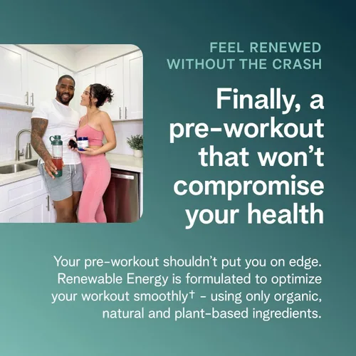 Miniatura 8 de Ora Organic Polvo natural para antes del entrenamiento, sabor a limonada de frambuesa, proporciona energía, enfoque, hidratación y resistencia sin
