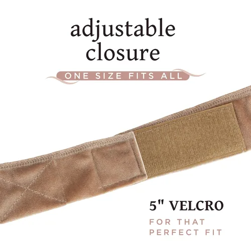 Miniatura 3 de MainBasics Banda de agarre para peluca para mantener las pelucas en su lugar Diadema ajustable de terciopelo para peluca (beige)