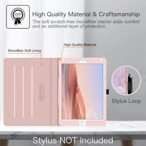 Miniatura 6 de Funda Fintie para iPad 6.ª / 5.ª generación (modelo 2018 2017, 9.7 pulgadas), iPad Air 2 / Air 1 (9.7 pulgadas) - [Protección de esquinas] Funda