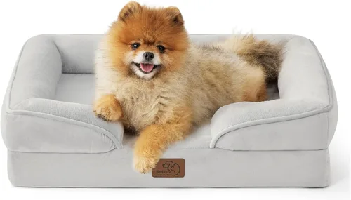 Miniatura 89 de Bedsure Cama ortopédica XL para perros extragrandes, cama lavable para perros y gatos, impermeable, cómodo sofá para perros con funda extraíble