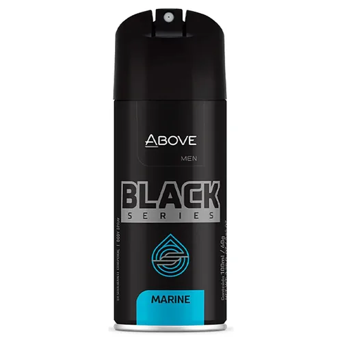 Miniatura 12 de ABOVE Black Series Body Spray, Extreme, 2.12 onzas – Desodorante – Fragancia de madera – Máscaras de transpiración – Spray seco de larga duración