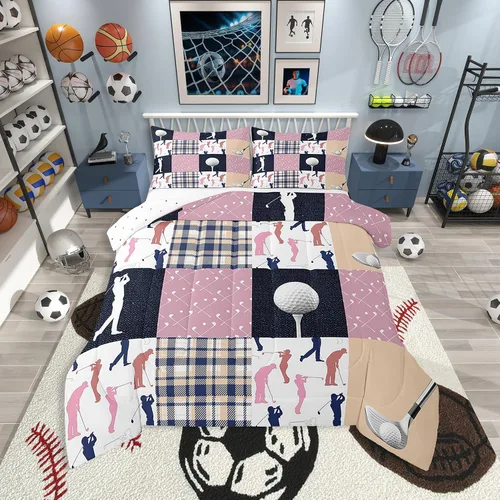 Miniatura 45 de Castle Fairy Juego de edredón de vaquero occidental, tamaño matrimonial, juego de ropa de cama de estilo bohemio con estampado de leopardo, rayo