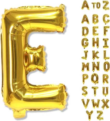 Miniatura 207 de Globo dorado champán con el número 5, globos de aluminio autoinflables grandes de 40 pulgadas del 0 al 9, globo de helio digital 5 dorado claro