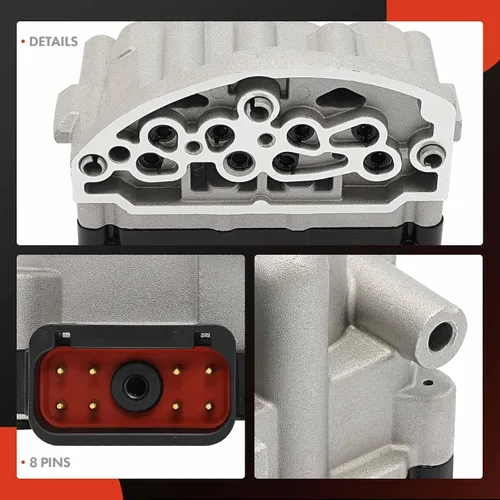 Miniatura 7 de A-Premium Paquete de Bloque de Solenoide de Control de Cambio Automático para Transmisión Compatible con Modelos Chrysler, Dodge, Eagle y Plymouth