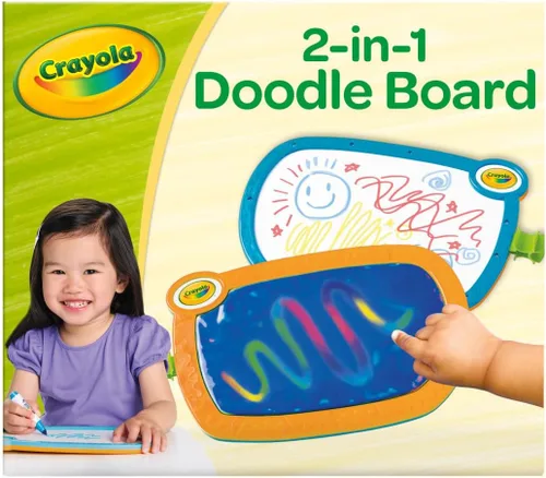 Miniatura 10 de Crayola Luces táctiles para niños, garabatos musicales y tablero sensorial, juguetes sensoriales para niños pequeños, pintura de dedos sin ensuciar