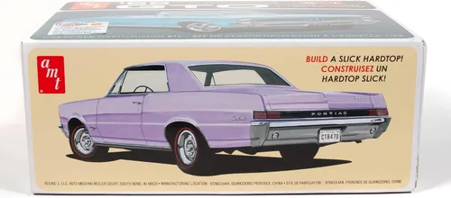 Miniatura 6 de AMT 1965 Pontiac GTO 2T 1/25ª Escala Kit de Modelo, Blanco (AMT1191M)