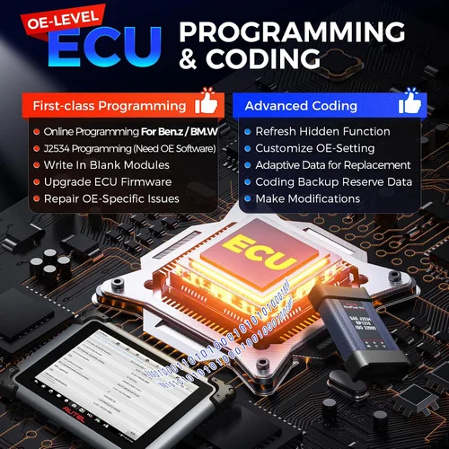 Miniatura 4 de Autel Escáner MaxiSys Elite II Pro, 2026 Elite 2 Pro con actualización de 2 años, herramienta J2534 como MS Ultra MS909 MS919 Up of MS908S PRO II