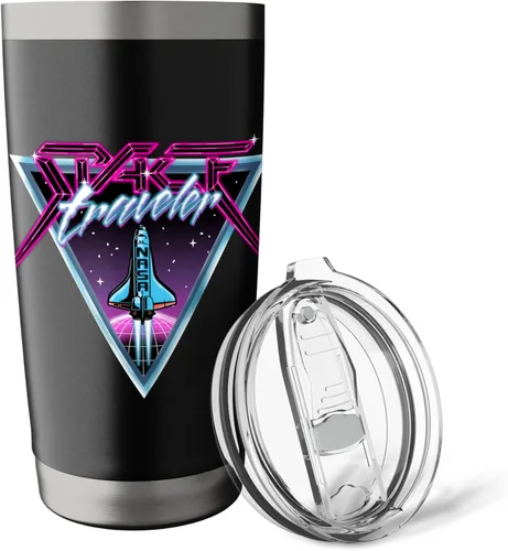 Miniatura 5 de NASA Iconic Space Traveler Retro 80's Vibes Big Chest Poster Stainless Steel Insulated Tumbler