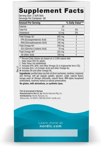 Miniatura 2 de Complete Omega de limón de Nordic Naturals, 03770, 1, 1