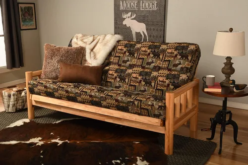 Miniatura 14 de Kodiak Futons - Marco de futón convertible en acabado natural