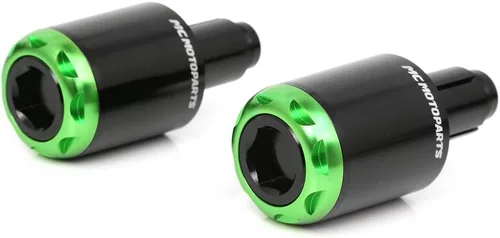 Miniatura 8 de mshine CNC Bar End Pesos para Yamaha Xmax 300 2017 – 2018, Negro
