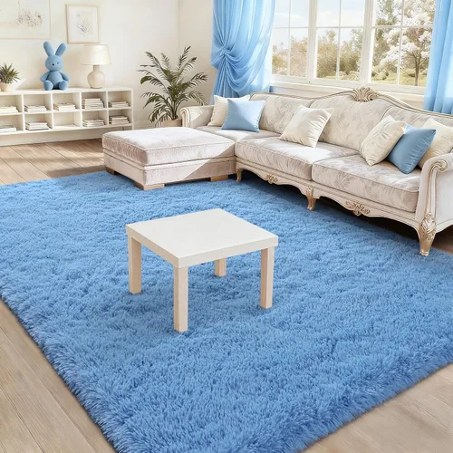 Miniatura 11 de BENRON Alfombras de pasillo esponjosas de 2 x 4 pies, suaves y largas para dormitorio, pasillo, entrada, cocina, alfombra lavable para decoración