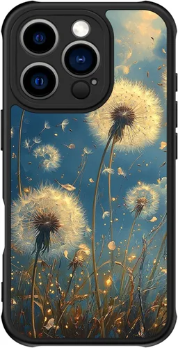 Miniatura 124 de FUNMIKO Funda para iPhone 16 Plus, carga inalámbrica y protección de grado militar, diseño floral moderno para mujeres y niñas, funda antideslizante