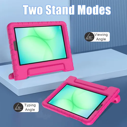 Miniatura 7 de BMOUO Funda infantil para Samsung Galaxy Tab A11 de 8.7 pulgadas 2025, Galaxy A9 de 8.7 pulgadas 2023 / A7 Lite 2021 con protector de pantalla, a