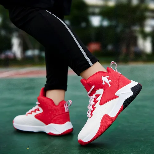 Miniatura 5 de Ucilxi Nuevos zapatos de baloncesto de moda antideslizantes resistentes al desgaste para niños