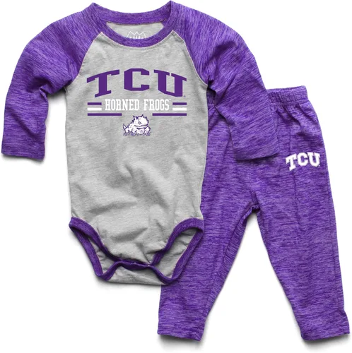 Miniatura 4 de Wes and Willy Baby College Sports Fan - Conjunto de una pieza y pantalón de manga larga