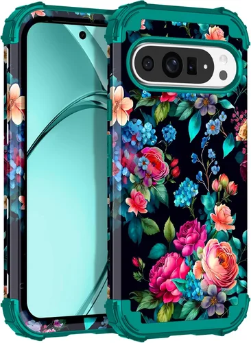 Miniatura 8 de Rancase Funda para Google Pixel 10 Pro XL 2025, brilla en la oscuridad de tres capas [protección de grado militar] resistente a prueba de golpes