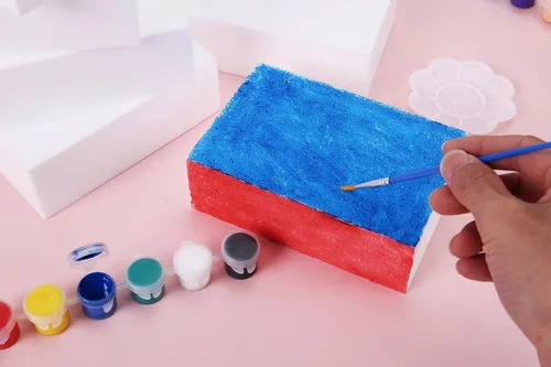 Miniatura 7 de AMZQNART Bloque de espuma para manualidades, bloques rectangulares de poliestireno expandido de 0.5 pulgadas de grosor de 17 x 11 pulgadas, paquetes