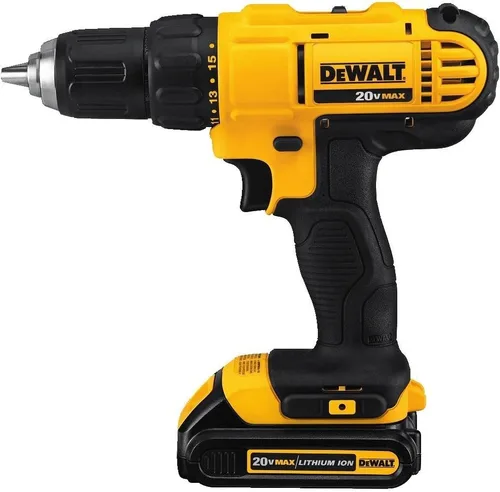 Miniatura 2 de DeWalt DCD771 C2 20 V max Lithium-Ion, inalámbrico 1/2 pulgada. Kit taladro compacto con dcs391b 20-volt Max Li-Ion sierra circular