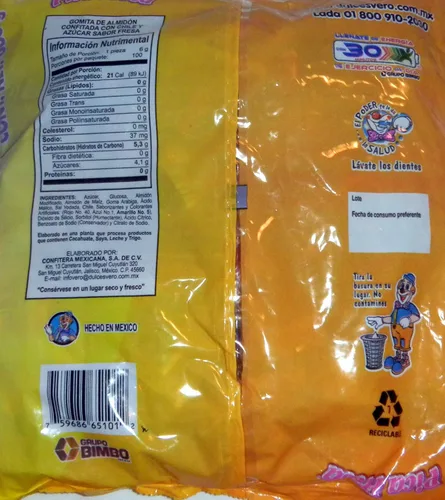 Miniatura 3 de Vero Pica Fresa Gomitas Enchiladas Hot Straberry Flavored Gummies 100 Pcs Selladas