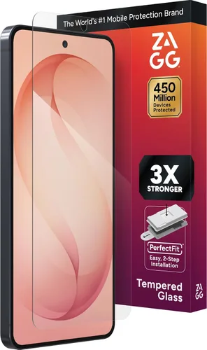 Miniatura 19 de ZAGG Glass+ - Protector de pantalla para Samsung Galaxy Z Flip7 (solo pantalla frontal), 3 veces más fuerte, resistente a los arañazos, resistente a
