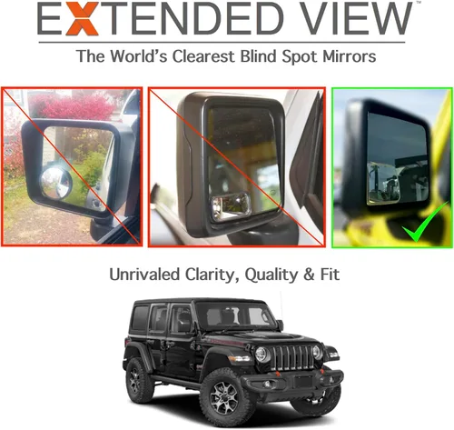 Miniatura 9 de Espejos de punto ciego personalizados - Compatibles con Jeep Wrangler 2018-Actual espejos de punto ciego compatibles con Jeep Wrangler JL