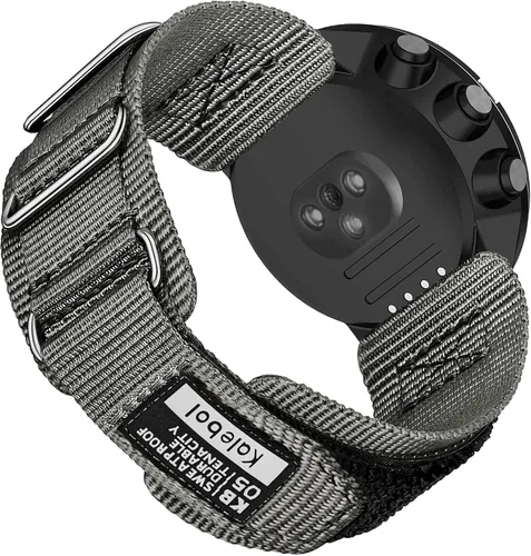 Miniatura 9 de LYSANDRA Compatible con SUUNTO 9/9 Baro/9 Titanium Watch Band, correa deportiva de nailon de 0.945 in con diseño tejido para SUUNTO Spartan