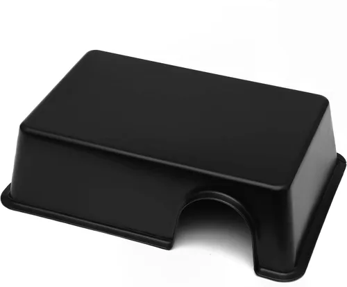 Miniatura 6 de Jungle Bob - Caja de piel rectangular para reptiles y serpientes - Plástico duradero - Crea un retiro oscuro para reducir el estrés de las mascotas